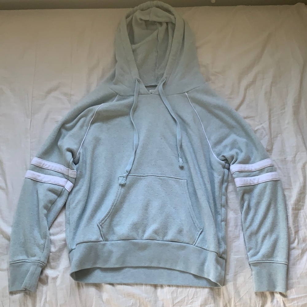 Blue-green American Eagle Hoodie